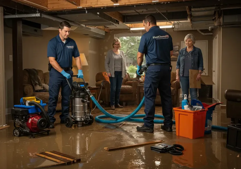 Basement Water Extraction and Removal Techniques process in Clark Mills, NY